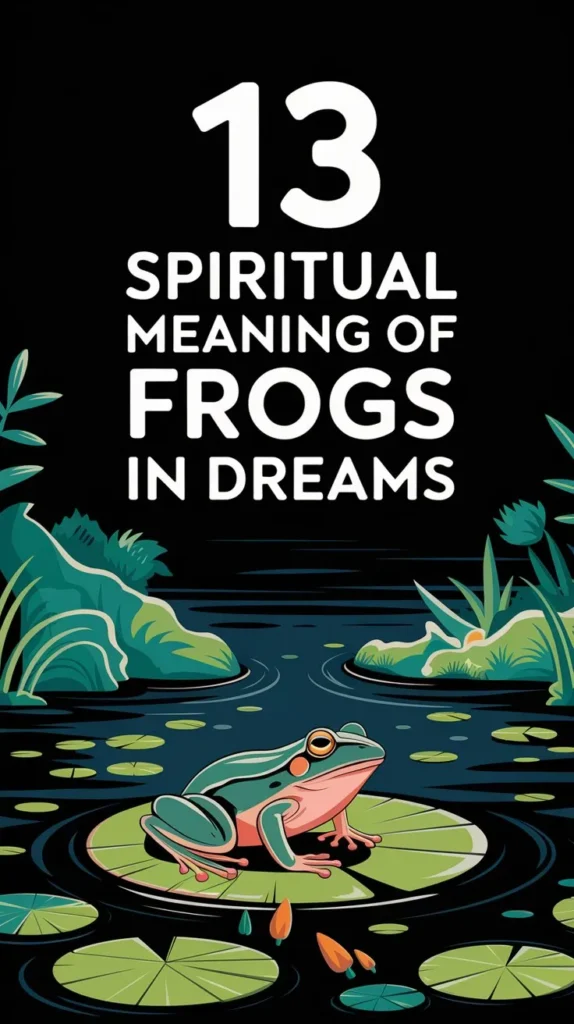 13 Spiritual Meaning of Frogs in Dreams: Leaping Into the Unknown