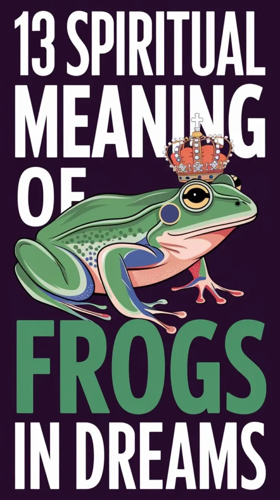 13 Spiritual Meaning of Frogs in Dreams: Leaping Into the Unknown