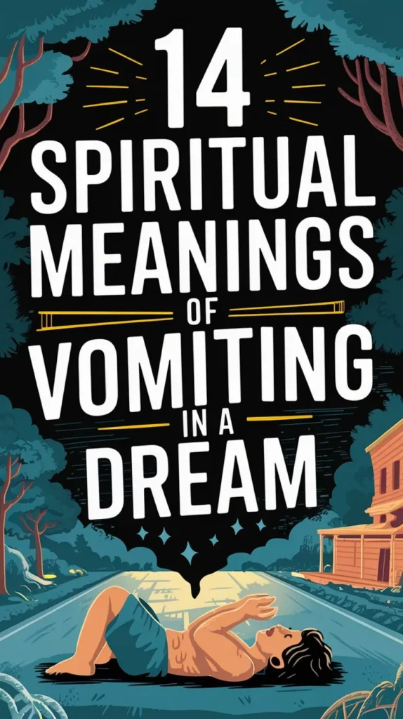 14 Spiritual Meanings of Vomiting in a Dream: Uncovering the Hidden Meaning