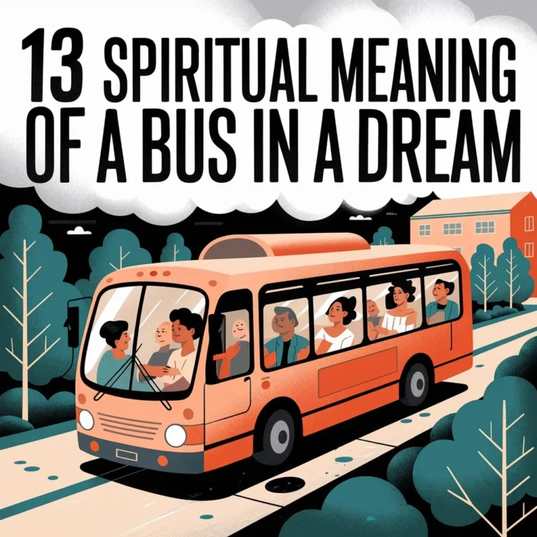 13 Spiritual Meanings of a Bus in a Dream: A Spiritual Exploration