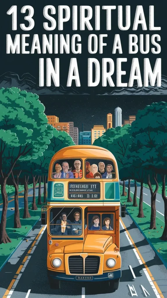 13 Spiritual Meaning of a Bus in a Dream: A Spiritual Exploration