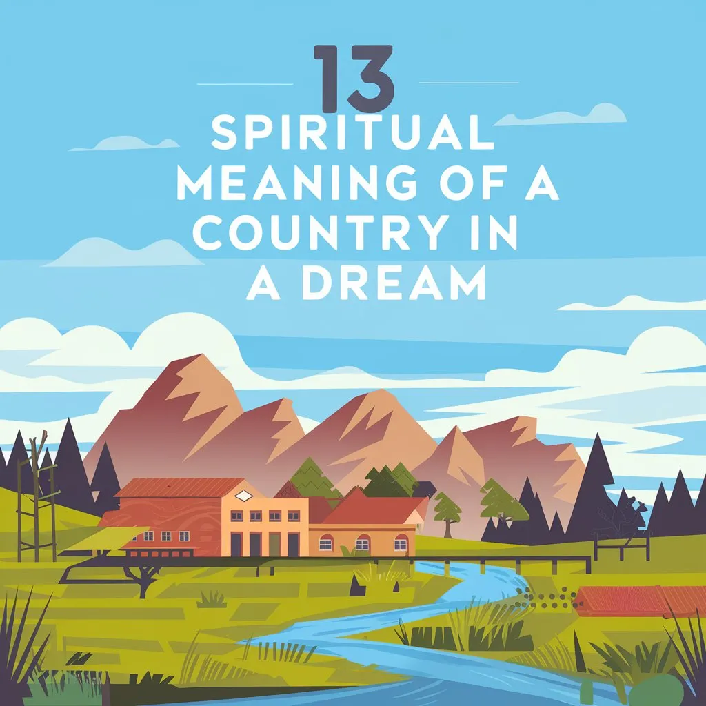 13 Spiritual Meaning of a Country in a Dream: Unlocking the Symbolism