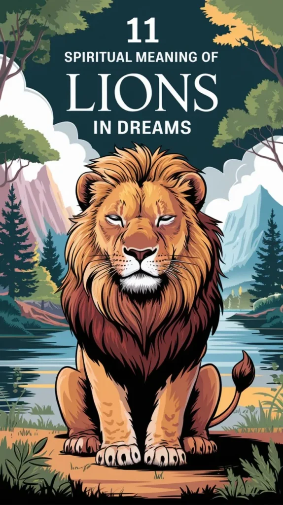 11 Spiritual Meaning of Lions in Dreams: Courage and Royalty