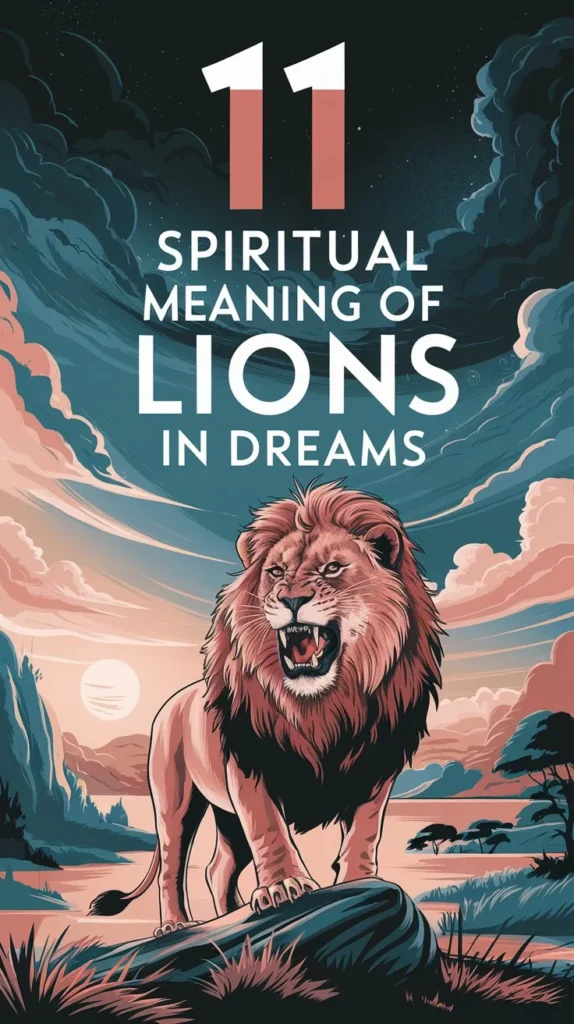 11 Spiritual Meaning of Lions in Dreams: Courage and Royalty