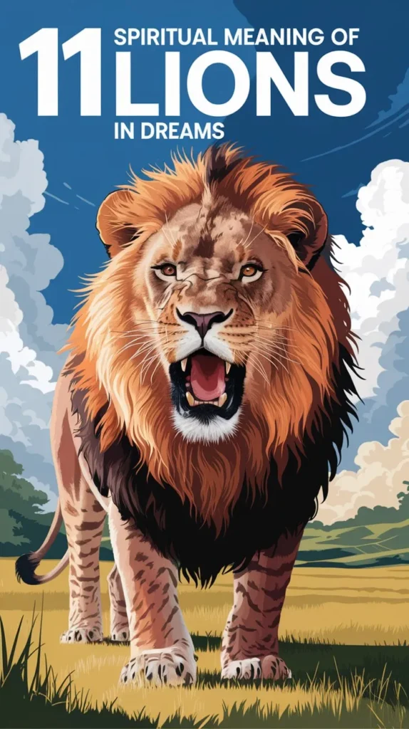 11 Spiritual Meaning of Lions in Dreams: Courage and Royalty