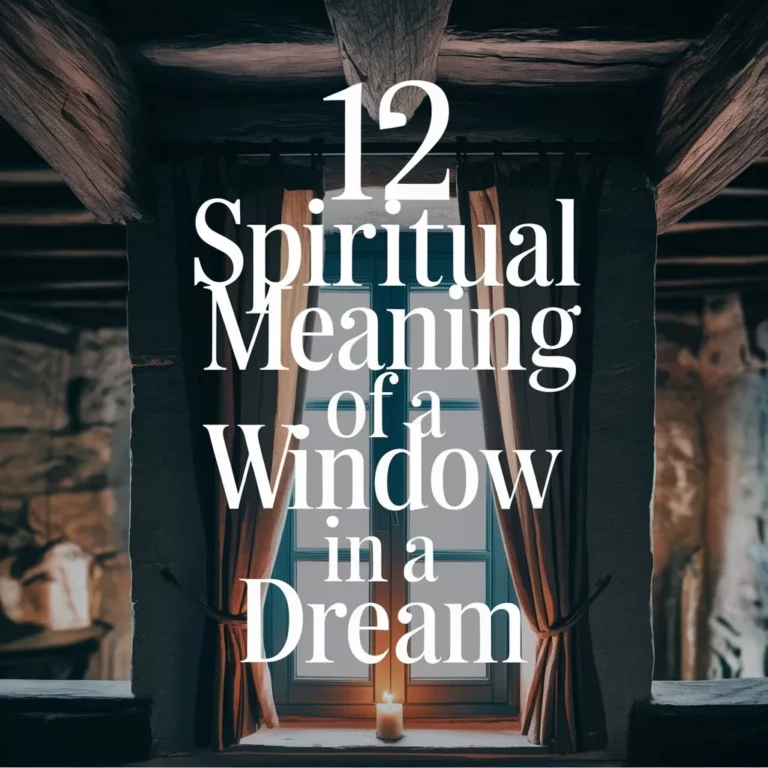 12 Spiritual Meaning of a Window in a Dream: Unlocking Their Hidden Meaning