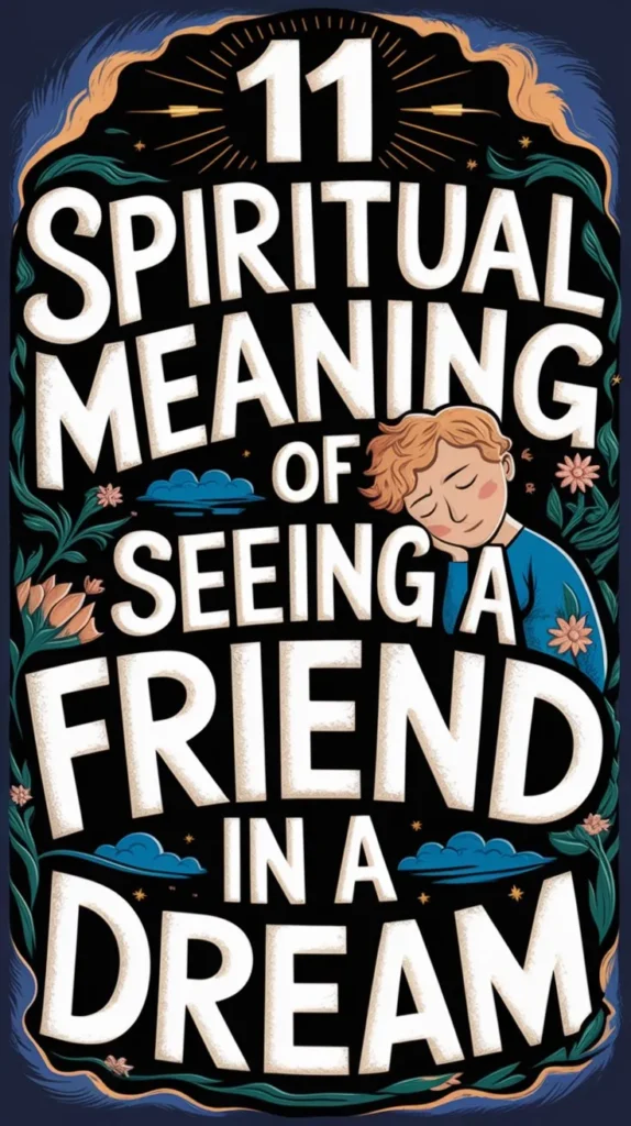 11 Spiritual Meaning of Seeing a Friend in Dream: Support and Camaraderie