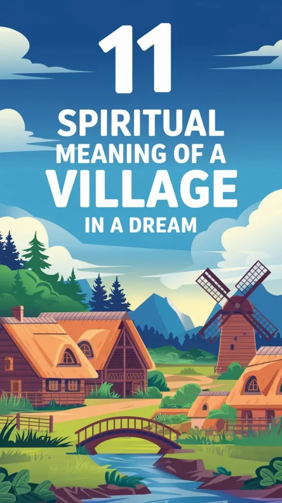 11 Spiritual Meaning of a Village in a Dream: Unlocking the Divine