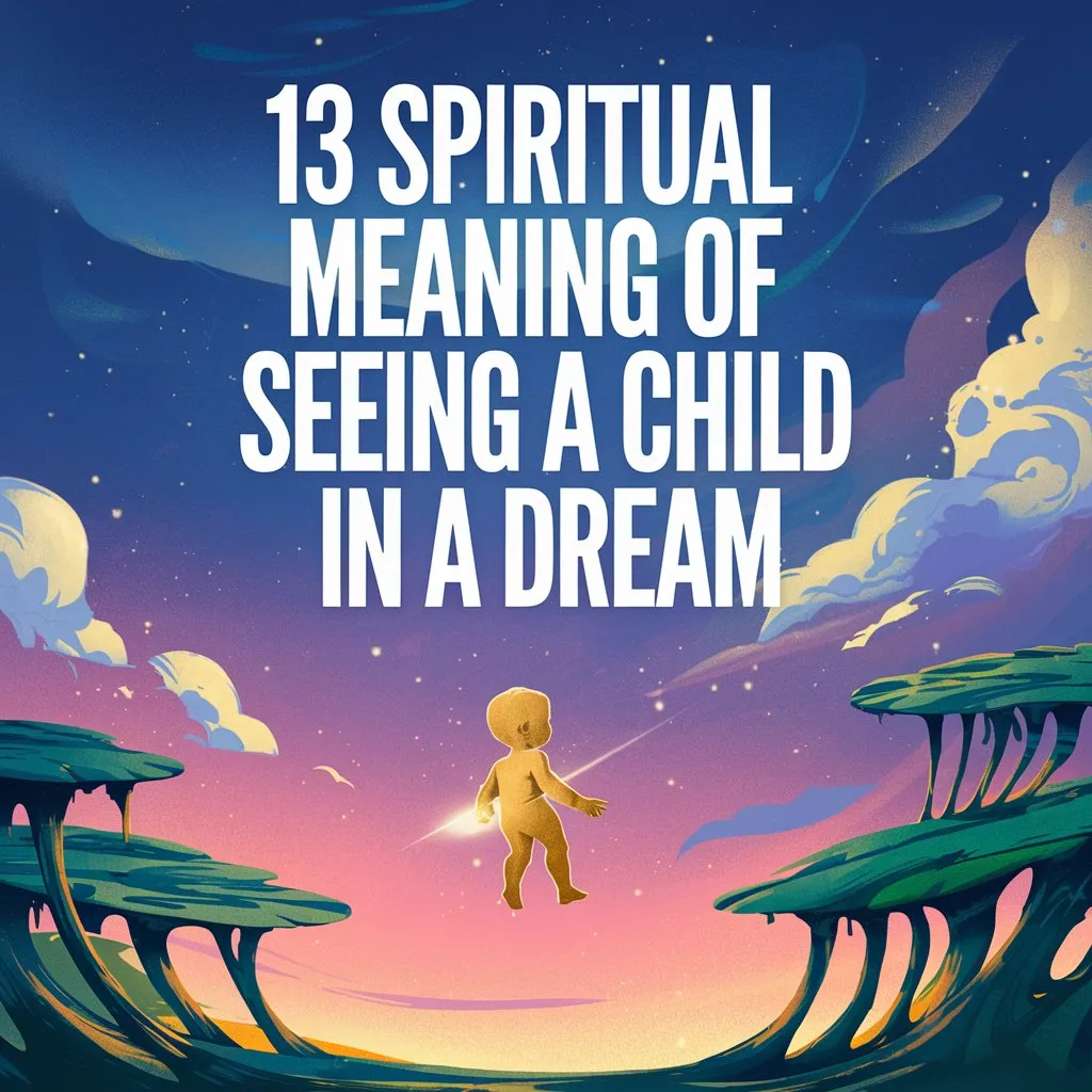 13 Spiritual Meaning of Seeing a Child in a Dream: Nurturing and Growth