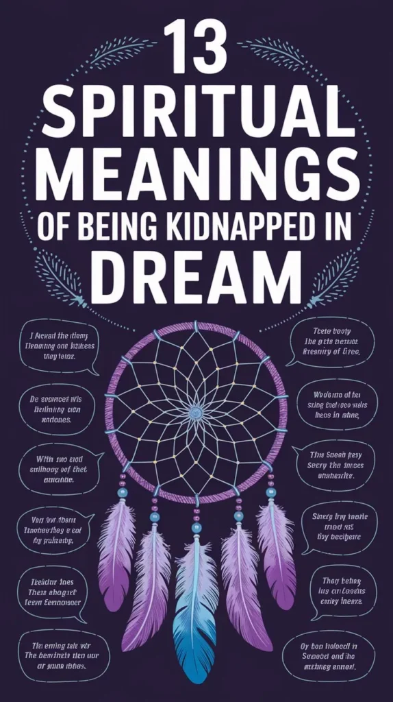 13 Spiritual Meanings of Being Kidnapped in Dream: Uncover Hidden Meanings