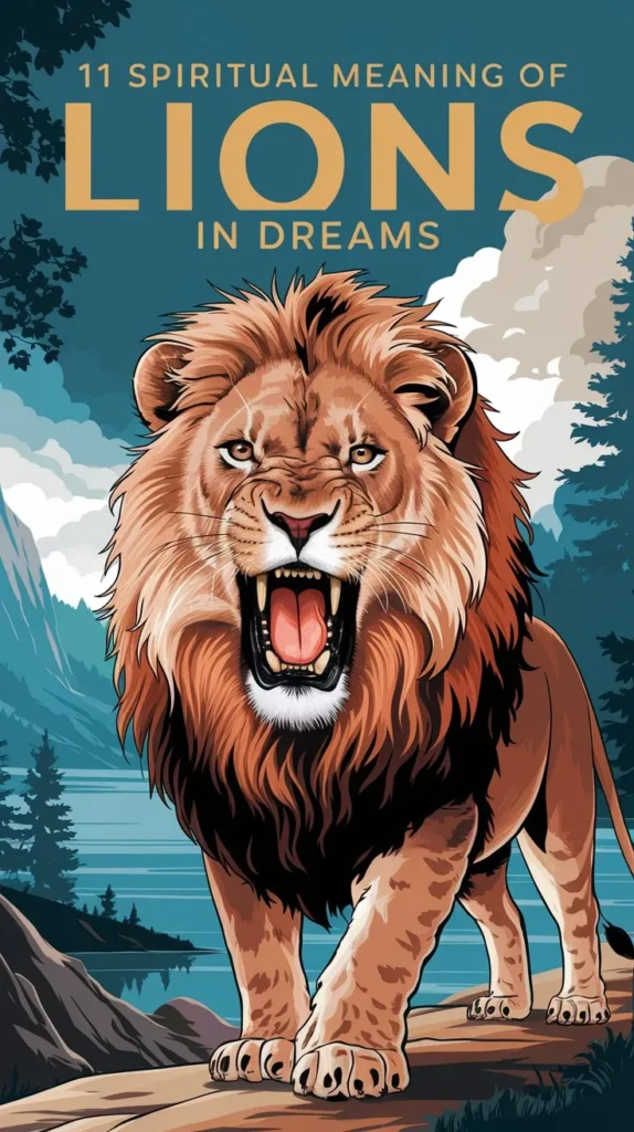 11 Spiritual Meaning of Lions in Dreams: Courage and Royalty