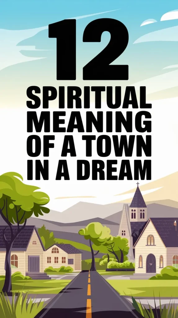 12 Spiritual Meaning of a Town in a Dream: Unlocking the Mysteries