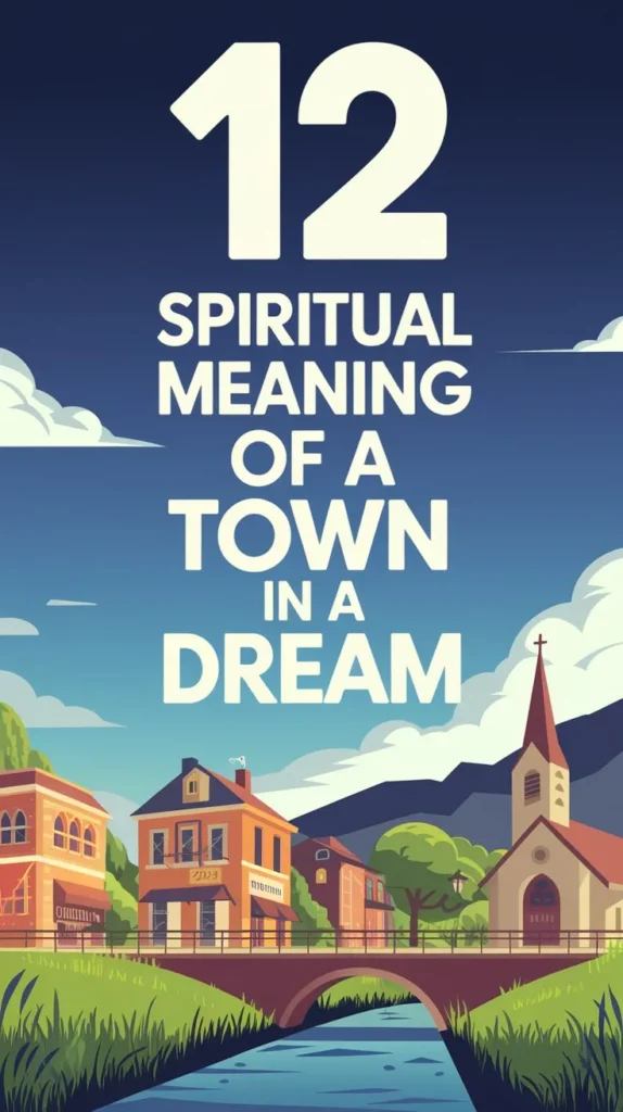 12 Spiritual Meaning of a Town in a Dream: Unlocking the Mysteries