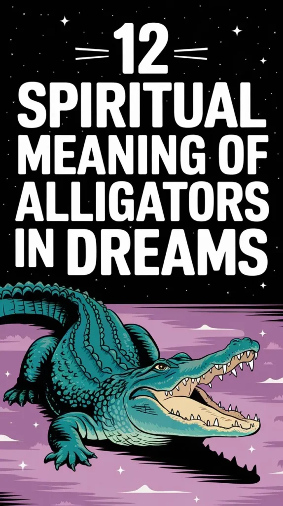 12 Spiritual Meaning of Alligators in Dreams: Ancient Wisdom