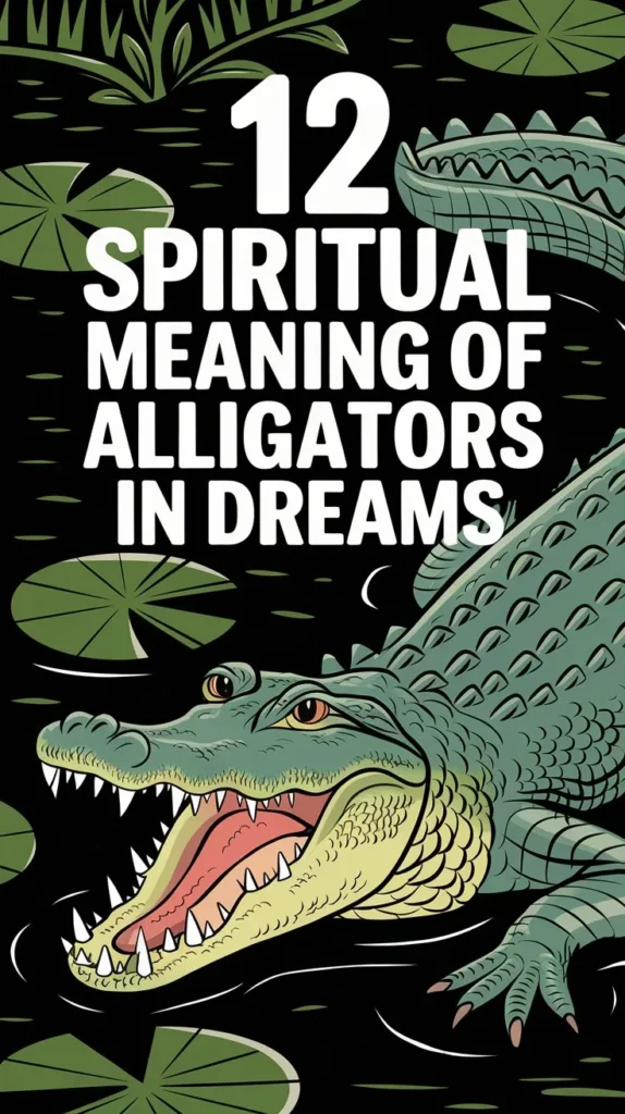 12 Spiritual Meaning of Alligators in Dreams: Ancient Wisdom