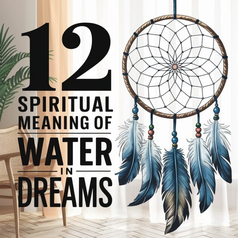 12 Spiritual Meaning of Water in Dreams: Discover the Hidden Truth