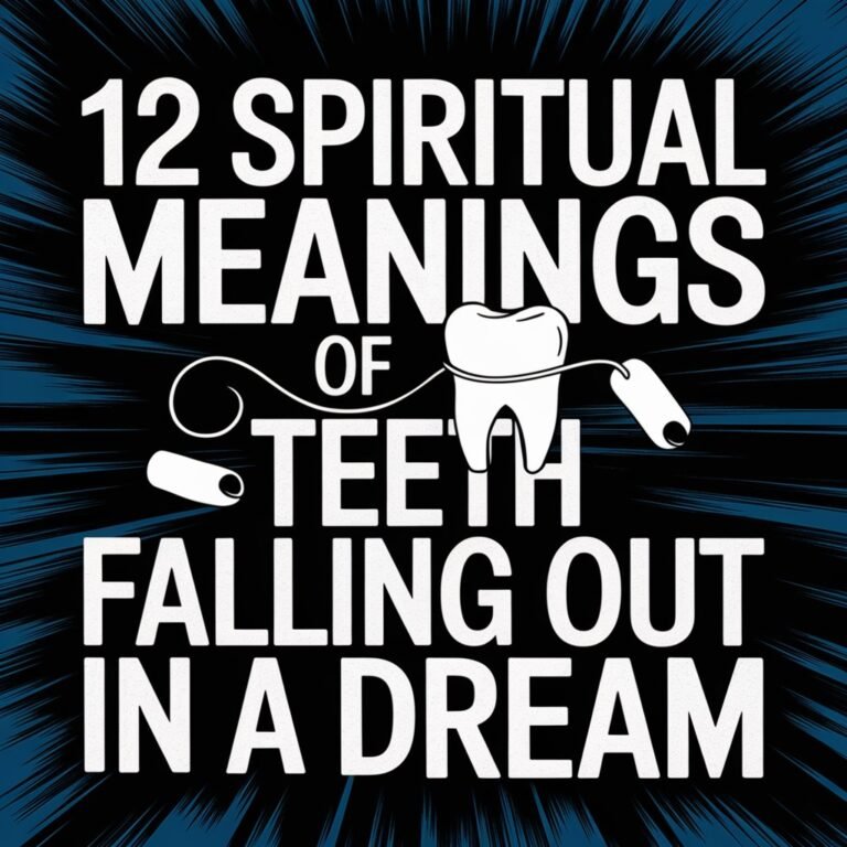 12 Spiritual Meanings of Teeth Falling Out in a Dream