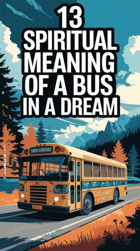 13 Spiritual Meaning of a Bus in a Dream: A Spiritual Exploration