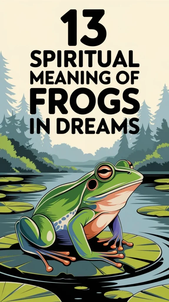 13 Spiritual Meaning of Frogs in Dreams: Leaping Into the Unknown