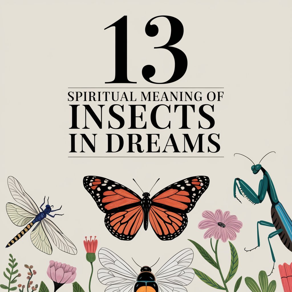 13 Spiritual Meaning of Insects in Dreams: Crawling With Symbolism