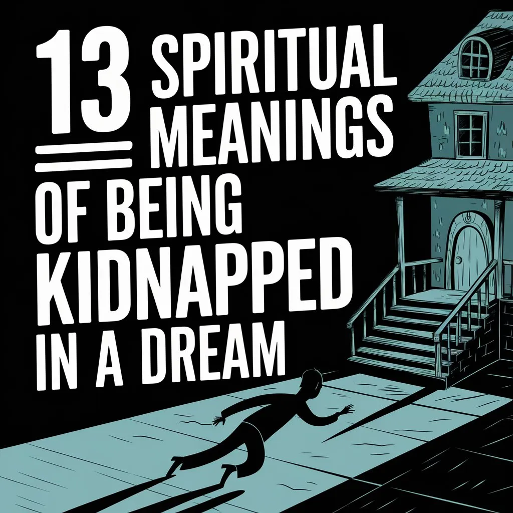 13 Spiritual Meanings of Being Kidnapped in Dream: Uncover Hidden Meanings