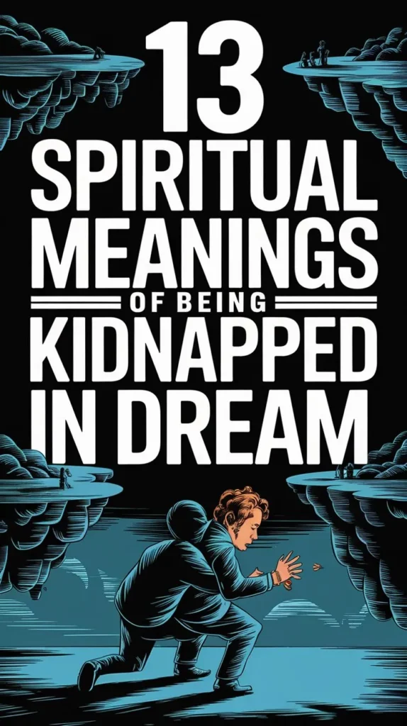 13 Spiritual Meanings of Being Kidnapped in Dream: Uncover Hidden Meanings