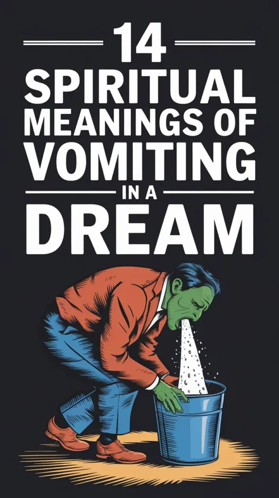 14 Spiritual Meanings of Vomiting in a Dream: Uncovering the Hidden Meaning