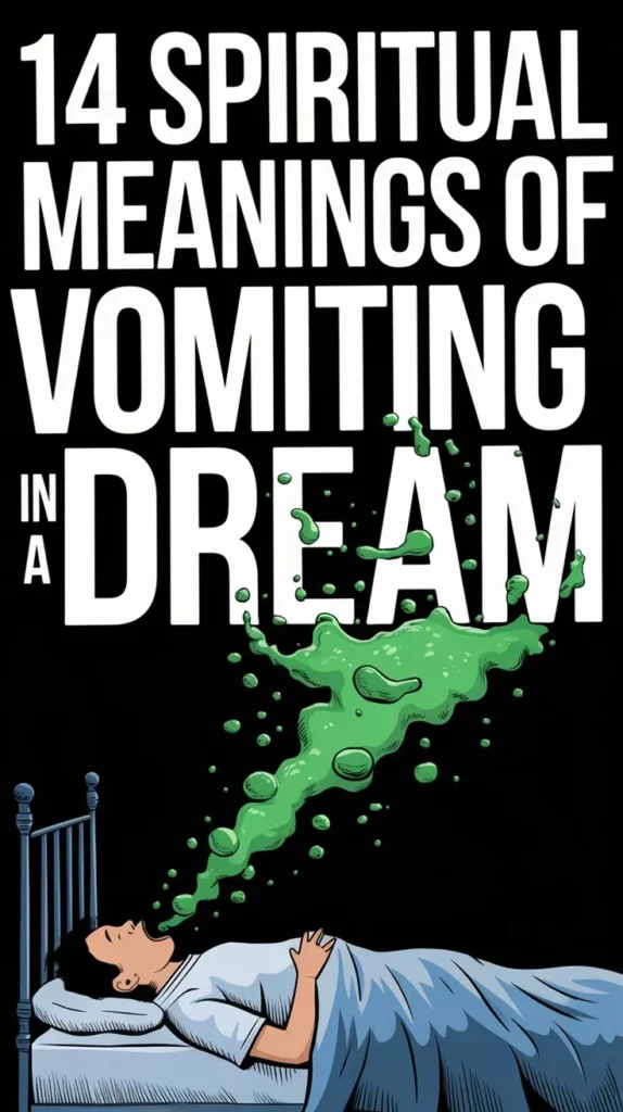 14 Spiritual Meanings of Vomiting in a Dream: Uncovering the Hidden Meaning