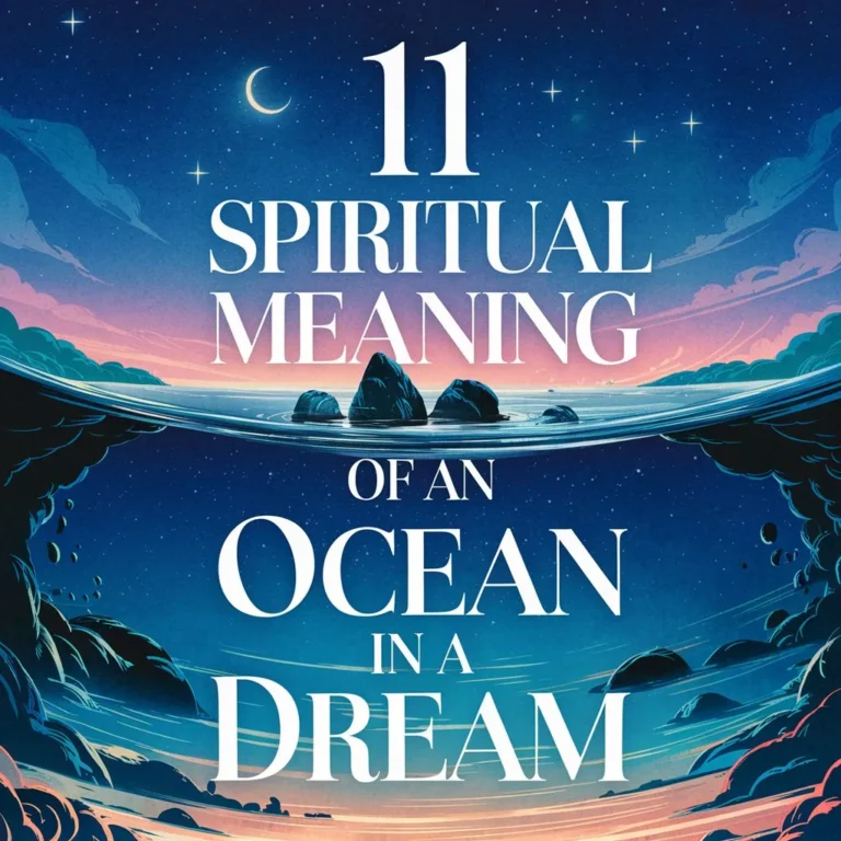 11 Spiritual Meaning of an Ocean in a Dream: The Spiritual Meaning