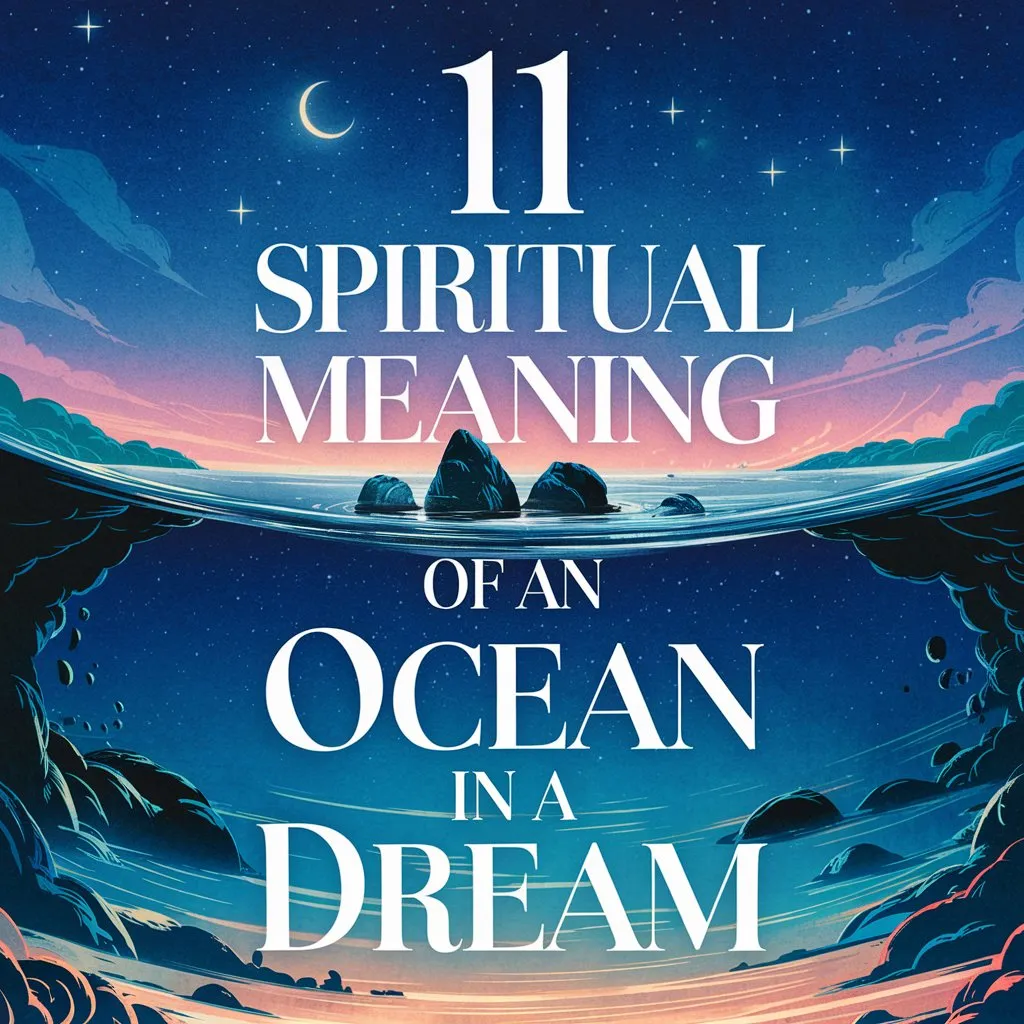 11 Spiritual Meaning of an Ocean in a Dream: The Spiritual Meaning