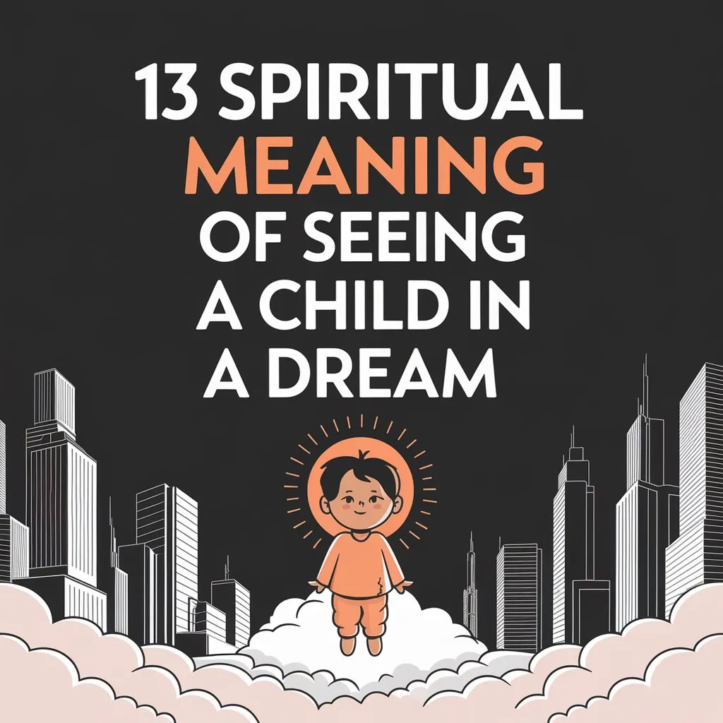 13 Spiritual Meaning of Seeing a Child in a Dream: Nurturing and Growth