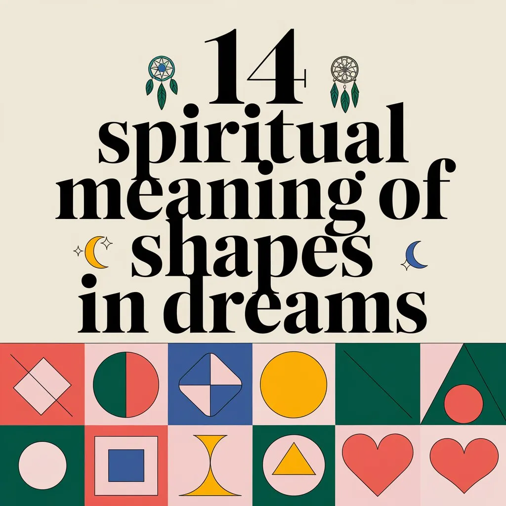 14 Spiritual Meaning of Shapes in Dreams: Unlocking the Mysteries