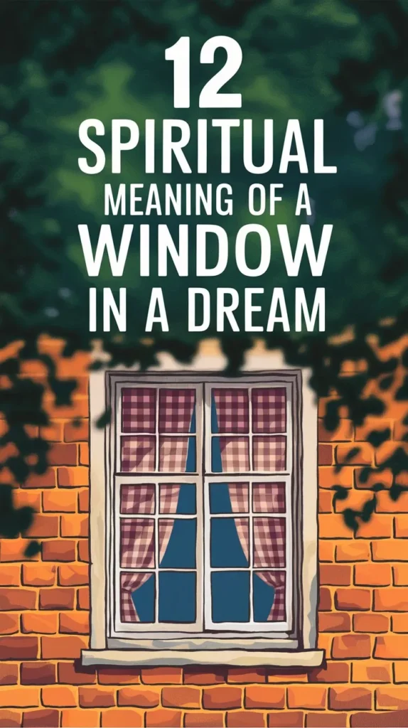 12 Spiritual Meaning of a Window in a Dream: Unlocking Their Hidden Meaning