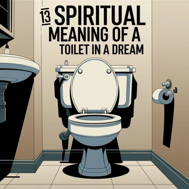 13 Spiritual Meaning of a Toilet in a Dream: Unlocking the Secrets