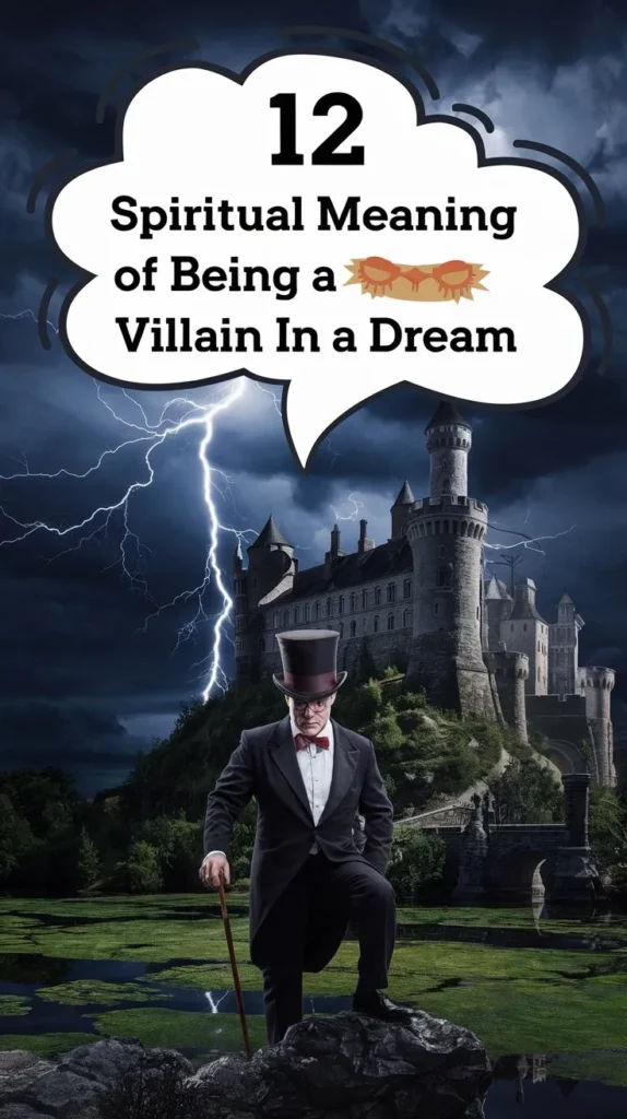 12 Spiritual Meaning of Being a Villain in Dream