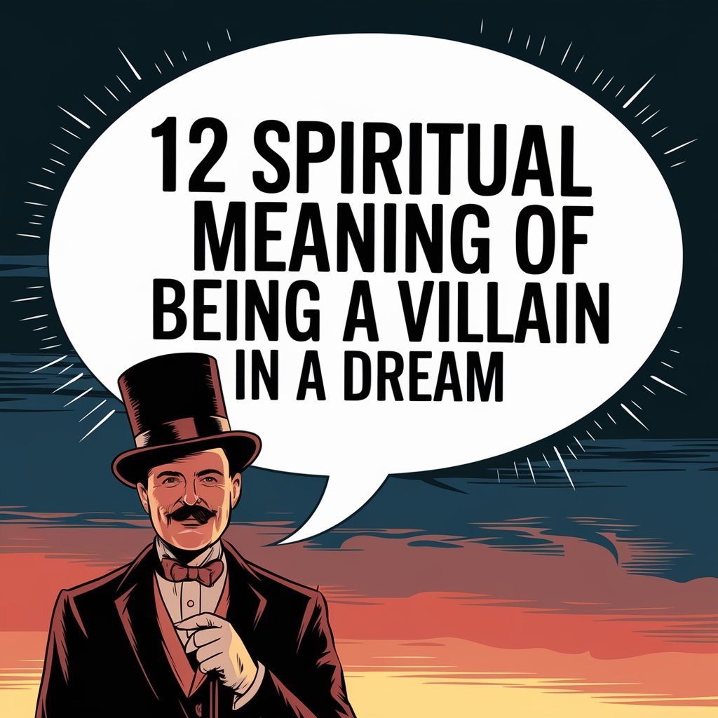 12 Spiritual Meaning of Being a Villain in Dream