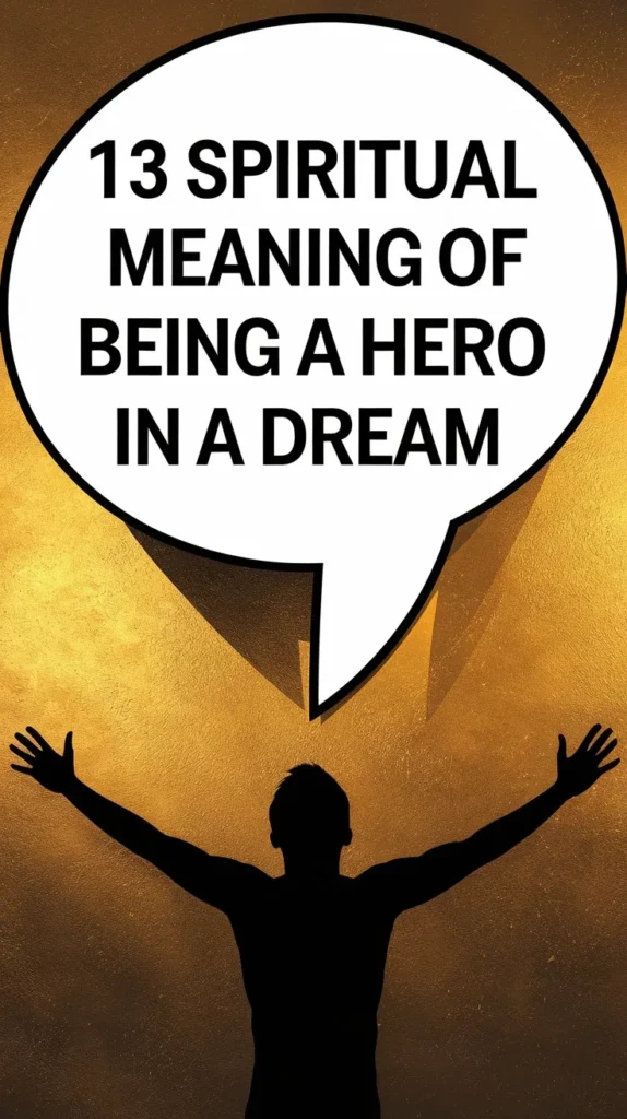 13 Spiritual Meaning of Being a Hero in a Dream