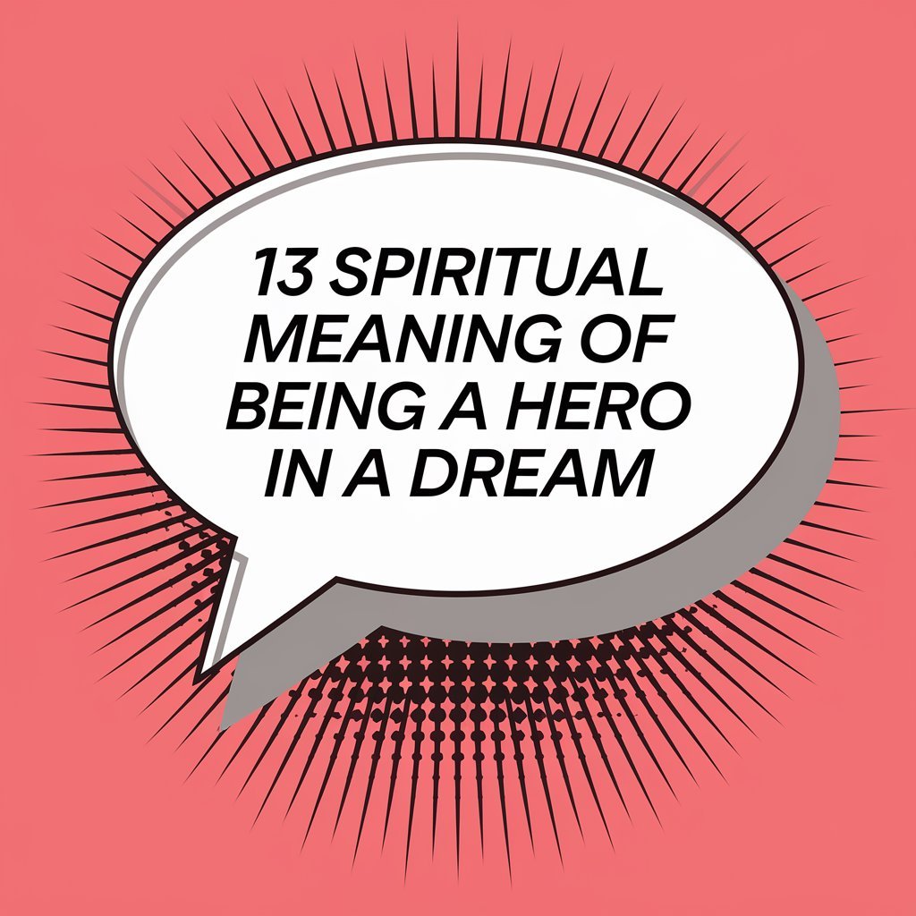 13 Spiritual Meaning of Being a Hero in a Dream