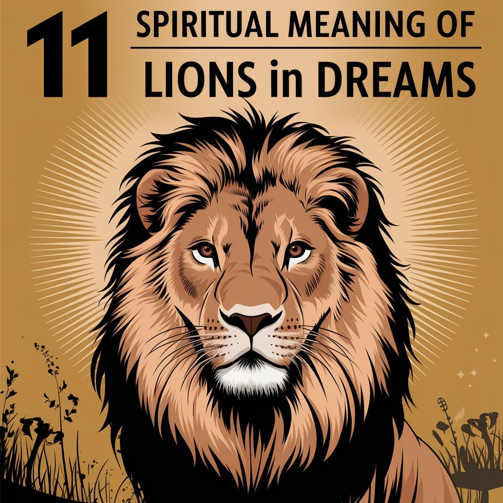 11 Spiritual Meaning of Lions in Dreams: Courage and Royalty