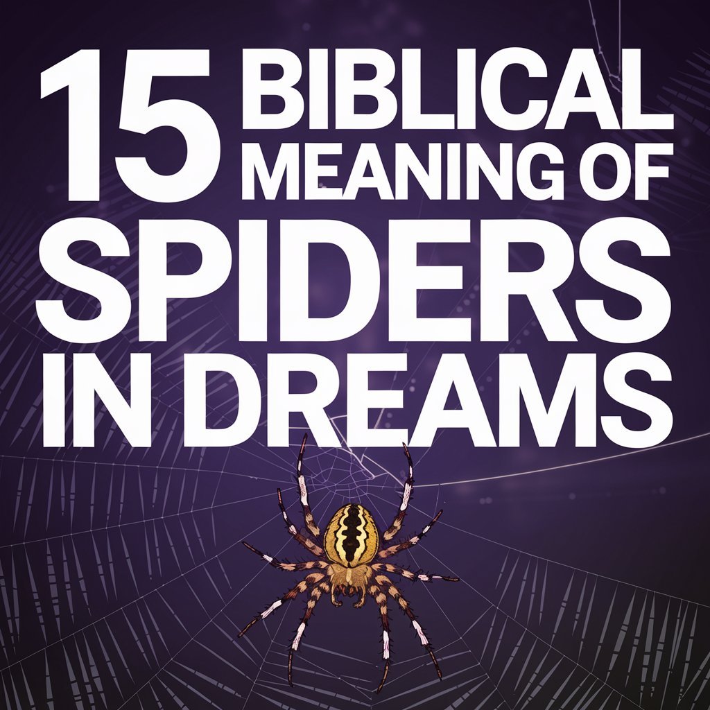 15 Biblical Meanings of Spiders in Dreams: Mystical Symbolism