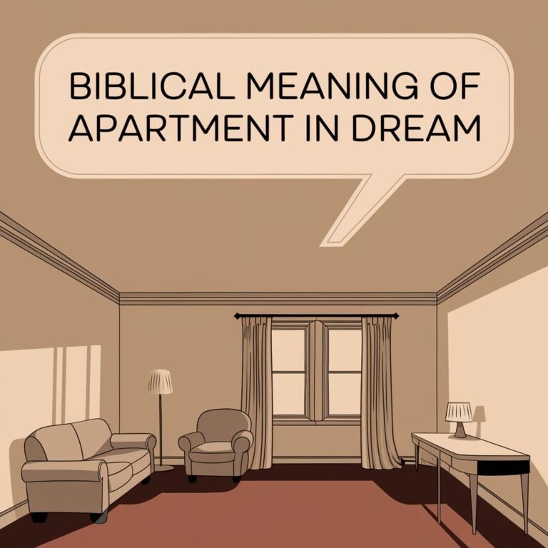 Biblical Meaning of Apartment in Dream