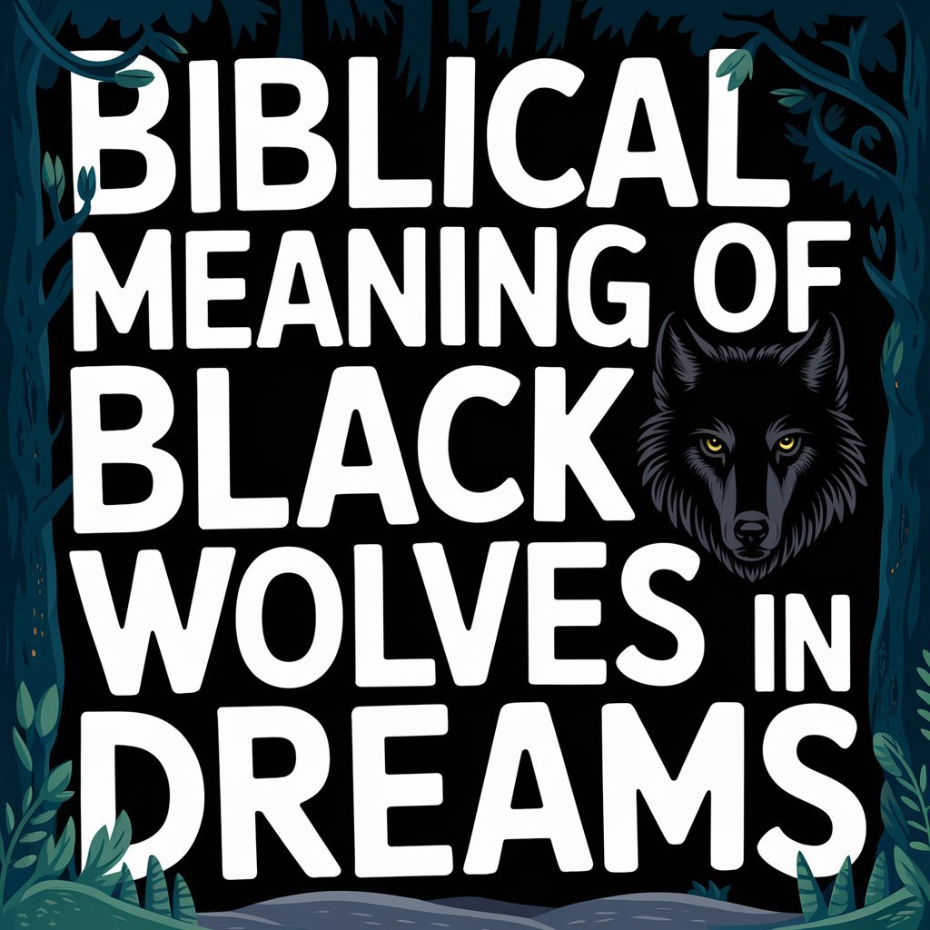 Biblical Meaning of Black Wolves in Dreams: A Biblical Interpretation