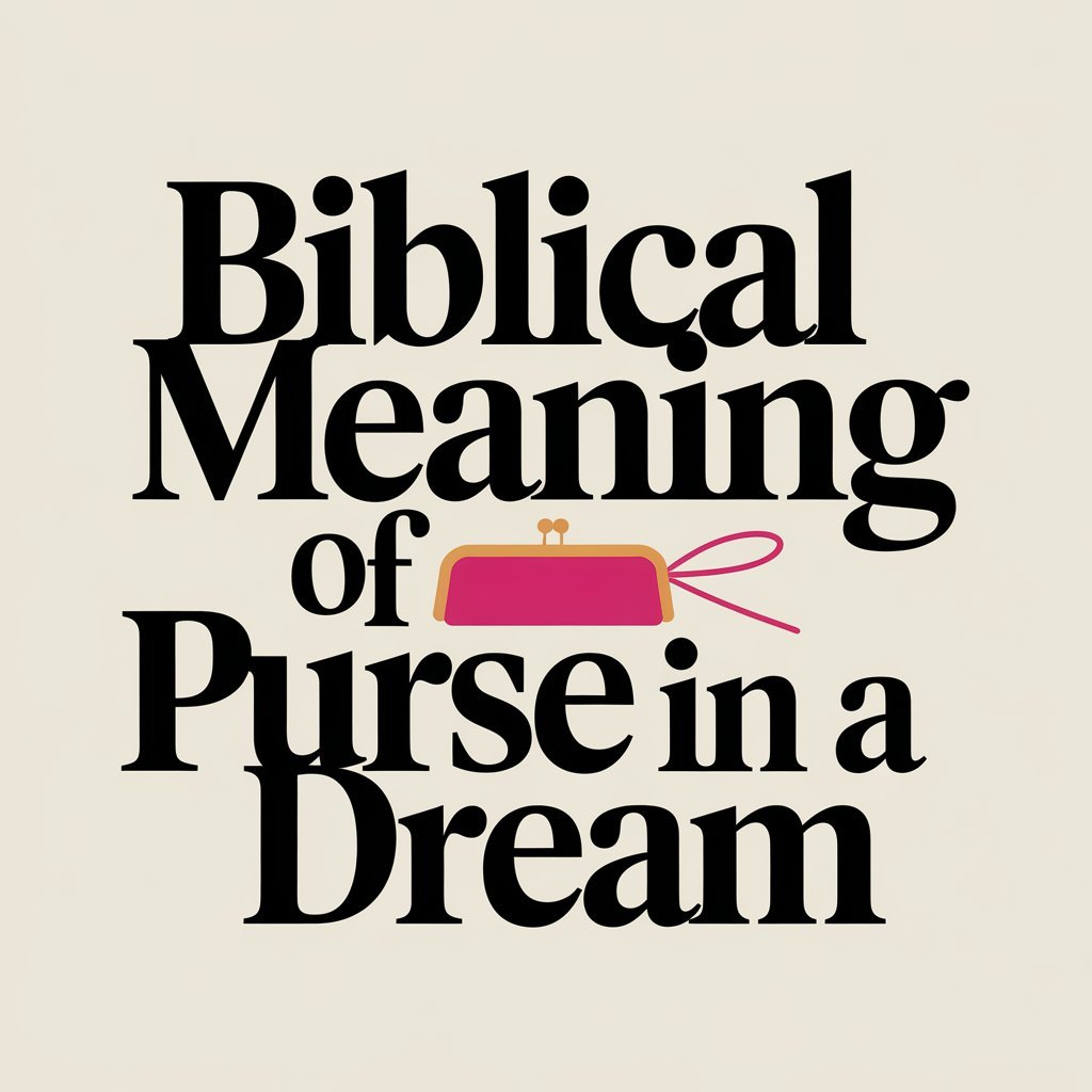 Biblical Meaning of Purse in a Dream: A Guide to Spiritual Understanding