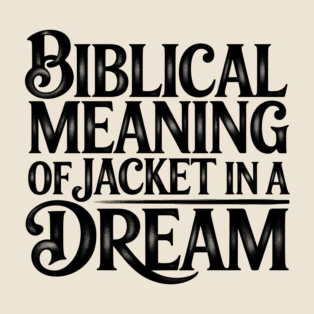 15 Biblical Meanings of Jacket in a Dream: Symbolic Analysis