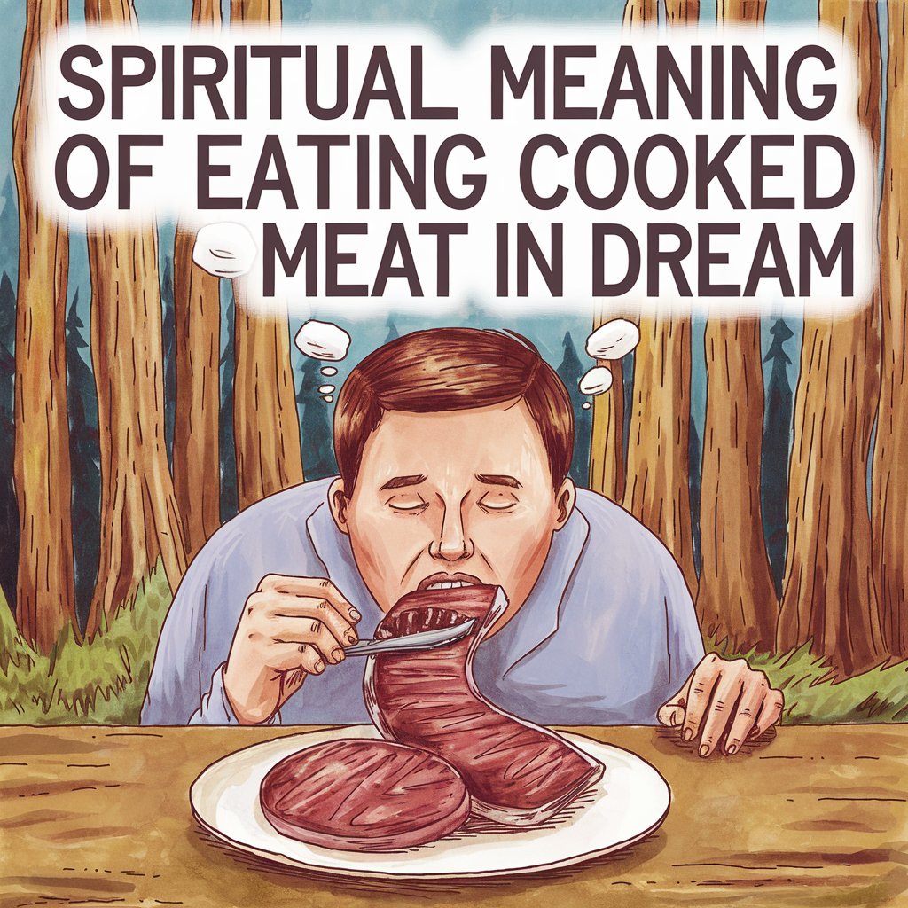 Spiritual Meaning of Eating Cooked Meat in Dream