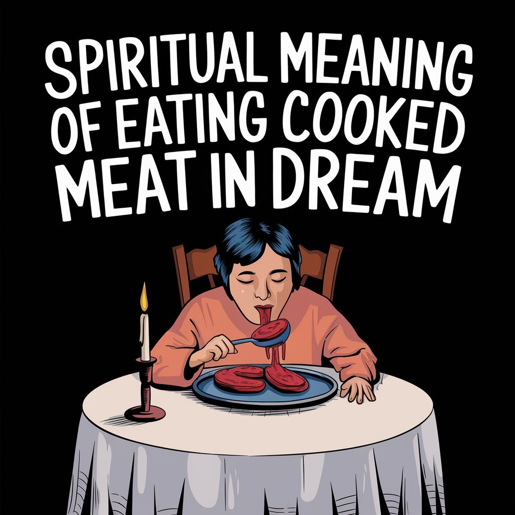 Spiritual Meaning of Eating Cooked Meat in Dream