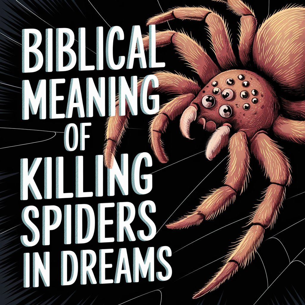 Biblical Meaning of Killing Spiders in Dreams: A Deep Dive into Symbolism