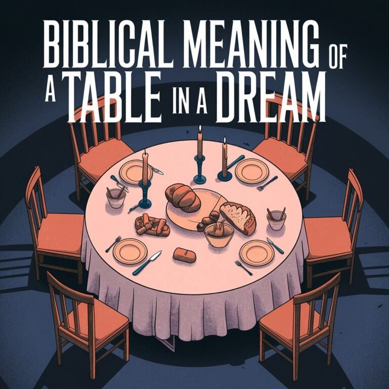 14 Biblical Meaning of a Table in a Dream: A Deep Dive into Symbolism