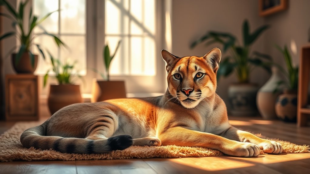 cougar symbolism in home