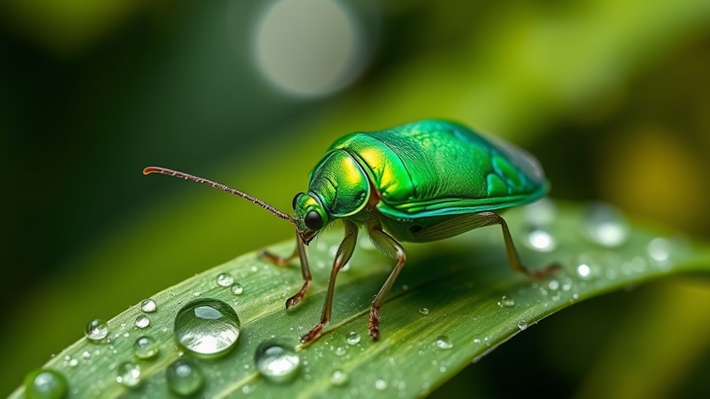 green bugs spiritual significance